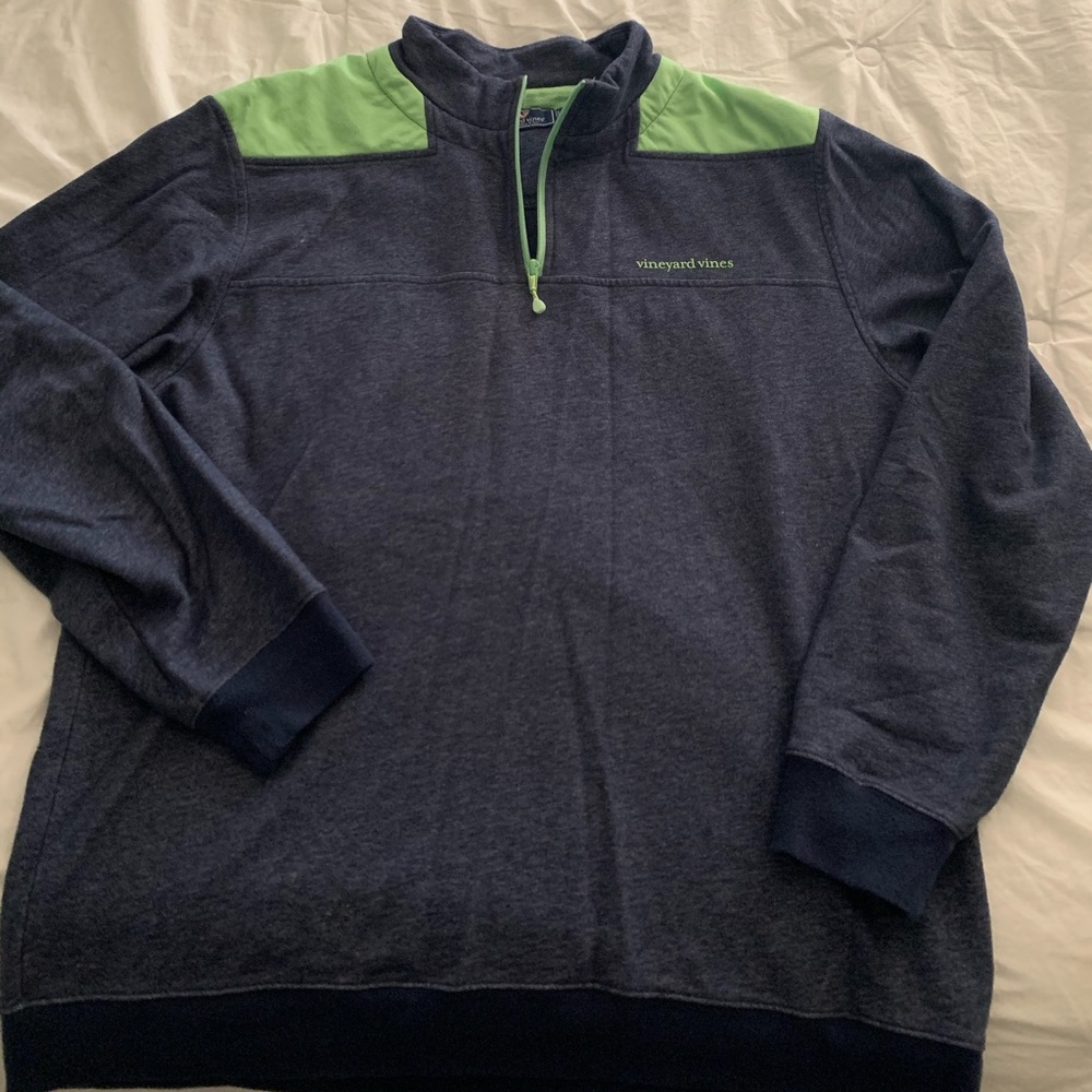 Men’s quarter zip Vineyard Vines pullover